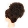 THEMIS HAIR Afro Puff Drawstring Ponytail Hair Piece with Clip in Natural Hair Bun Dark Brown Short Curly Ponytail Hair Extensions for Black Women (color 4#)