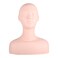 Esthetics Mannequin Head with Shoulders, Large Multi Function PVC Manikin Head Soft Cosmetology Simulation Training Mannequin Head Model for Facials Massage Makeup Practice Wigs Hat Display