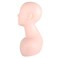Esthetics Mannequin Head with Shoulders, Large Multi Function PVC Manikin Head Soft Cosmetology Simulation Training Mannequin Head Model for Facials Massage Makeup Practice Wigs Hat Display