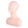 Esthetics Mannequin Head with Shoulders, Large Multi Function PVC Manikin Head Soft Cosmetology Simulation Training Mannequin Head Model for Facials Massage Makeup Practice Wigs Hat Display
