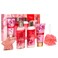 Bath and Body Gift Basket For Women &ndash; 5 Piece Set of Cherry Blossom Bath &amp; Body Collection Gift Box, Includes Shower Gel, Body Lotion, Body Scrub, Bath Bomb &amp; Sponge - Appreciation Gift Ideas