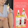 MR.A 2 Pack Strawberry Body Oil Juice Scented, Vitamin E Body Oil after Shower with Jojoba Oil, Strawberry Shortcake Body Moisturizer Bath Oil for Dry Skin, Massage Oil Guasha Oil with Guasha Tool