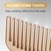Hair Comb for Women and Men,Hair Detangler Comb for Curls,Thick,Straight,Short,Wet and Dry Hair,Large Hair Detangling Comb with Handle(Gold)