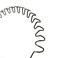 10 Pcs Metal Headbands for Men Women, Simple Fashion Metal Spring Wavy Hair Bands Nonslip Unisex Black Headband Hair Hoods for Home, Outdoor, Sports &amp; Yoga Use