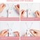 Facial Hair Remover, Electric Women Cordless Facial Threading Epilator Ladies Beauty Hair Remover USB Rechargeable Facial Trimmer Cotton Threading Hair Shaver
