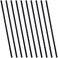 10pcs Headband Teeth Strips for DIY, Anti-Slip Self-adhesive Hair Bands Teeth, Silicone Hair Hoop Tooth for Women Girls Headbands Hair Accessories Craft- Black