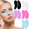5 Pairs Silicone Under Eye Patches, Reusable Under Eye Mask Pad, Lower Lash Isolation Pads Skin Care Beauty Tool for Reduce Wrinkles and Fine Lines