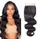 Body Wave Closure Human Hair Lace Closure Brazilian 12A Unprocessed Body Wave Hair 4x4 HD Lace Closure Free Part Natural Black Color(14") &hellip;