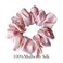 Mulberry Silk Hair Ties - Pack of 2-Large Silk Scrunchies for Women - No Damage Hair Accessories(night blue and pink)
