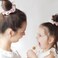 Mulberry Silk Hair Ties - Pack of 2-Large Silk Scrunchies for Women - No Damage Hair Accessories(night blue and pink)