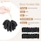 PHOCAS HairPhocas 5 Packs Synthetic Curly Crochet Hair 10 inch 20roots/pack for Crochet Braids Hair(Black)