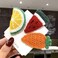 6 Pcs Hair Clips Woolen knitting Fruit Colorful Cute Clips For Kid Girls Accessories