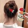 6 Pcs Hair Clips Woolen knitting Fruit Colorful Cute Clips For Kid Girls Accessories