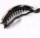 Large Hair Barrettes, Elegant French Design Hair Clip Acrylic Leopard Print Clips for Thick Hair
