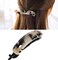 Large Hair Barrettes, Elegant French Design Hair Clip Acrylic Leopard Print Clips for Thick Hair
