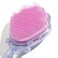 Mermaid Detangler Hair Brush, Detangling Hair Comb Christmas Shell Glitter Comb Hairbrush Massage Scalp No Pain Detangler for Dry &amp; Wet Hair Kids Girls Woman (Purple)