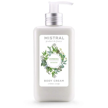Mistral Body Cream Organic Shea, Verbena, 10 Fl Oz