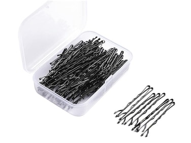 100PCS 2Inches Hair Pins Kit Secure Hold Bobby Pins Clips for Women Girls and Hairdressing Salon (Black)