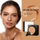 Mushroom Head Air Cushion CC Cream, Long-Lasting Brightening BB Cream Foundation for Face Makeup, Moisturizing Full Coverage Self Adjusting Concealer for Even Skin Tone (Medium Deep, 1 PCS)