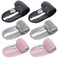 Simnice 6 Pieces Spa Facial Headbands Adjustable Head Wraps for women,Makeup Shower Bath Facial Wraps Sports Headband Terry Cloth Adjustable Stretch Towel with Magic Tape