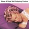 Olivia Garden Nite Curl Self-Gripping Curler For Setting While Sleeping (7/8" - 6 Count)