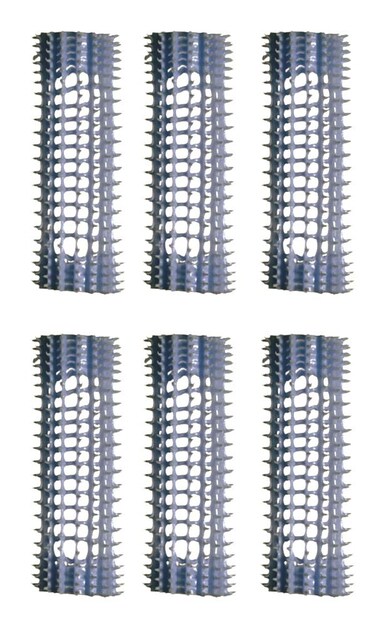 Olivia Garden Nite Curl Self-Gripping Curler For Setting While Sleeping (7/8" - 6 Count)