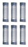 Olivia Garden Nite Curl Self-Gripping Curler For Setting While Sleeping (7/8" - 6 Count)
