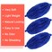 Spring Twist Hair 12 Inches 7 Packs Blue Marley Twist Braiding Hair for Faux Locs Crochet Hair Pre Separated Springy Afro Twist Hair Synthetic Kinky Twist Braiding Hair Extensions (12",BLUE)