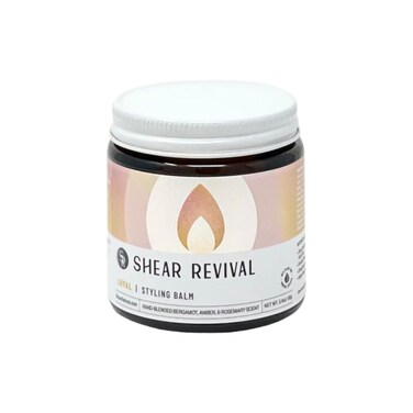 Shear Revival Loyal Sea Clay Styling Balm - Hair Styling Balm with Bergamot, Amber, &amp; Rosemary Scent 3.4 oz
