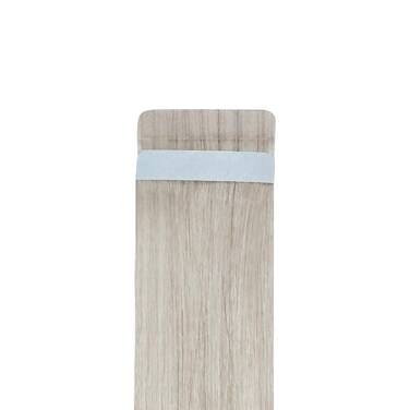 Zala Tape In Hair Extensions - Premium Human Remy Hair Extensions with Easy Installation - Uses Lightweight, Non-Damaging Tape Adhesive Tabs - Ice Queen Platinum (52g / 20 inch)