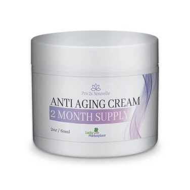 Pro 2x Nouvelle Anti Aging Cream 2 Month Supply - Nourishing Antioxidant Skin Cell Renewal Formula with Vitamins &amp; Collagen - Reduce Wrinkles Appearance - Help Improve Uneven Skin Tone &amp; Age Spots