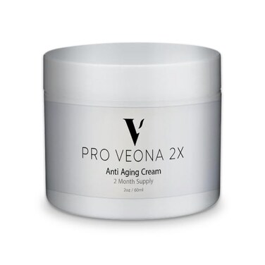 Pro Veona 2x Cream - Moisturizing Anti Aging Cream - 2 Month Supply - Lift &amp; Firm - Nourishing Anti-Wrinkle Technology - Ceramides, Vitamin C, Collagen - Reduce Appearance of Age Spots &amp; Redness