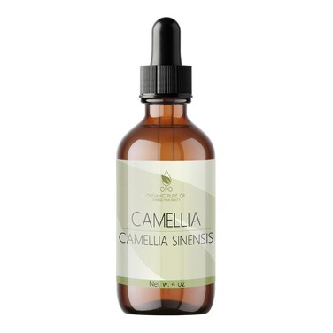 Japanese Camellia Seed Organic Oil Unrefined Cold Pressed Grade A (4 Oz / 120 Ml) Pharmaceutical Medi Grade - Full