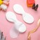 PAGOW 400 Sheets Disposable Non Woven Eye Care, Cotton Paper Facial Eye Pads Spa, DIY Clear Eye Mask Paper Beauty Sheets for Skincare Spa Wrap Moisture Retention