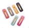 6PCS Women Sweet Duckbill Clamps Resin Alligator Hair Clips Glitter Pattern Hairpins Geometric Acrylic Bangs Clip Hairpin Clip Hair Accessories (Rectangle)