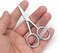 Professional Grooming Scissors for Personal Care Facial Hair Removal and Ear Nose Eyebrow Trimming Stainless Steel Fine Straight Tip Scissors