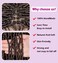 Sweece Full Lace Faux Locs Braided Wigs for Black Women,Faux Locs Braid Wig With Baby Hair,Full Double Lace Front Crochet Butterfly Braided Wig, Soft Knotless Synthetic Wig(32 Inch, 1B/30)