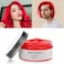 7.05oz Red Hair Styling Wax, Hair Wax Color,Temporary Hair Color Dye, Hair Clay for Men and Women, Halloween, Party, Cosplay, Christmas Use
