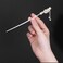 Hotan Jade S925 Silver Hairpin Butterfly with Pearl and Plum Blossom Chinese Hanfu Style Hair Sticks Retro Handmade Hair Clip Hair Accessories for Women Girls Long Hair (Hotan Jade)