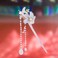 Blue Kapok Flower Pearl Tassels Hairpin Chinese Hanfu Style Hair Fork Retro Flower with Resin Handmade Hair Clip Hair Accessories for Women Girls Long Hair (Kapok)