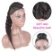 Goddess Braided Ponytail Mohawks Wig Braided High Ponytail Extension for Black Women Goddess Fishtail Braid Ponytail extension Black Yaki Straigh Ponytail Faux Hawk Clip in Ponytail Hair Extensions