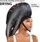 Large Bonnet Hooded Dryer Attachment, Hair Dryer Bonnet for Curly Hair， Your Ideal Hair Diffuser Solution-Enarge Capacity Blow Dryer Cap for Quick Styling of Hair Curls