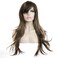 Lydell Women's Wig Long Straight Layered Wig Brown with Blonde Highlights Synthetic Full Wigs