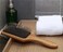 Keratin Oil Infused Wooden Brush - Natural Hair Detangler for Improved Growth, SPA Massager with Metal Pins