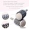 Mr Big Hair Brush, Extra Long &amp; Wide, All-Nylon Blend Bristles, Ionic, Nano Technology Thermal Ceramic, Unisex, Fast Drying, Adds Volume &amp; Shine