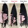 Deep Twist Braid Crochet Hair 22 Inch Braiding Hair For Beauty Synthetic Braids Hair Extension (22 Inch GREY 3pack)