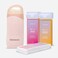 Roll on Wax Kit for Hair Removal with 2 Cartridge   50 pcs Wax strips for Hair Removal-Pink