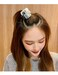 CRIZAN 2Pcs Brown Grey Plush Koala Sisters Best Friends Cute Hair Jaw Clips Non Slip Simple Irregular Hair Clamps Fashion Claw Clips Hair Accessories For Girls Kids