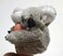 CRIZAN 2Pcs Brown Grey Plush Koala Sisters Best Friends Cute Hair Jaw Clips Non Slip Simple Irregular Hair Clamps Fashion Claw Clips Hair Accessories For Girls Kids