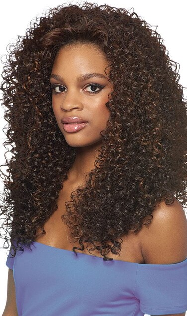 Outre Synthetic Hair Half Wig Quick Weave Batik Dominican Curly (S1B/33)